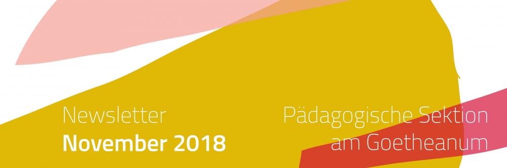 Newsletter Pädagogische Sektion